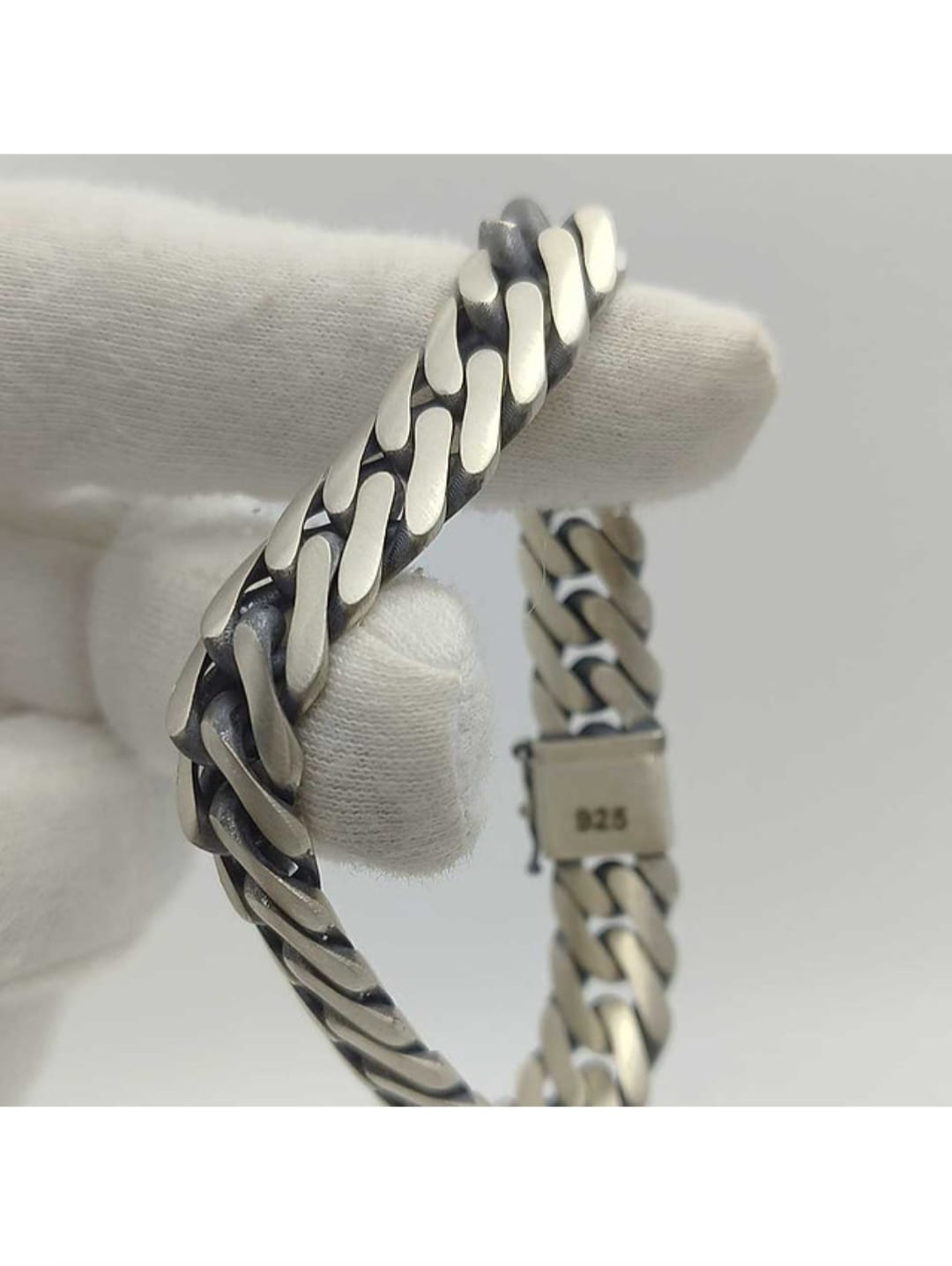 Heavy-Duty Sterling 92.5 Pure Silver Bracelet