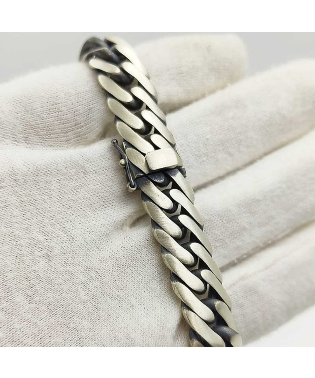 Heavy-Duty Sterling 92.5 Pure Silver Bracelet