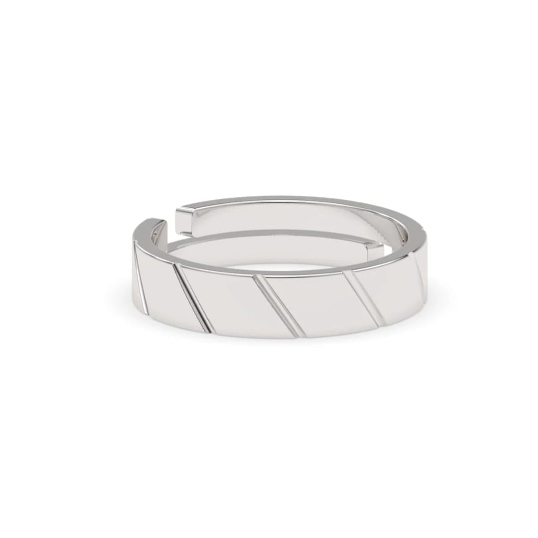 Unisex Pure 925 Adjustable Silver Ring