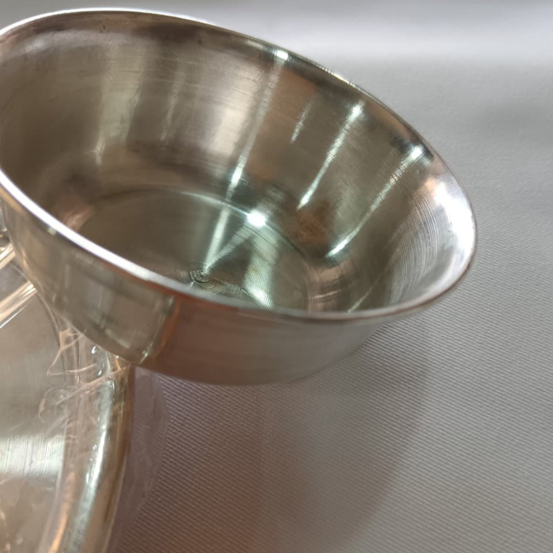 Elegant Pure Silver Bowl