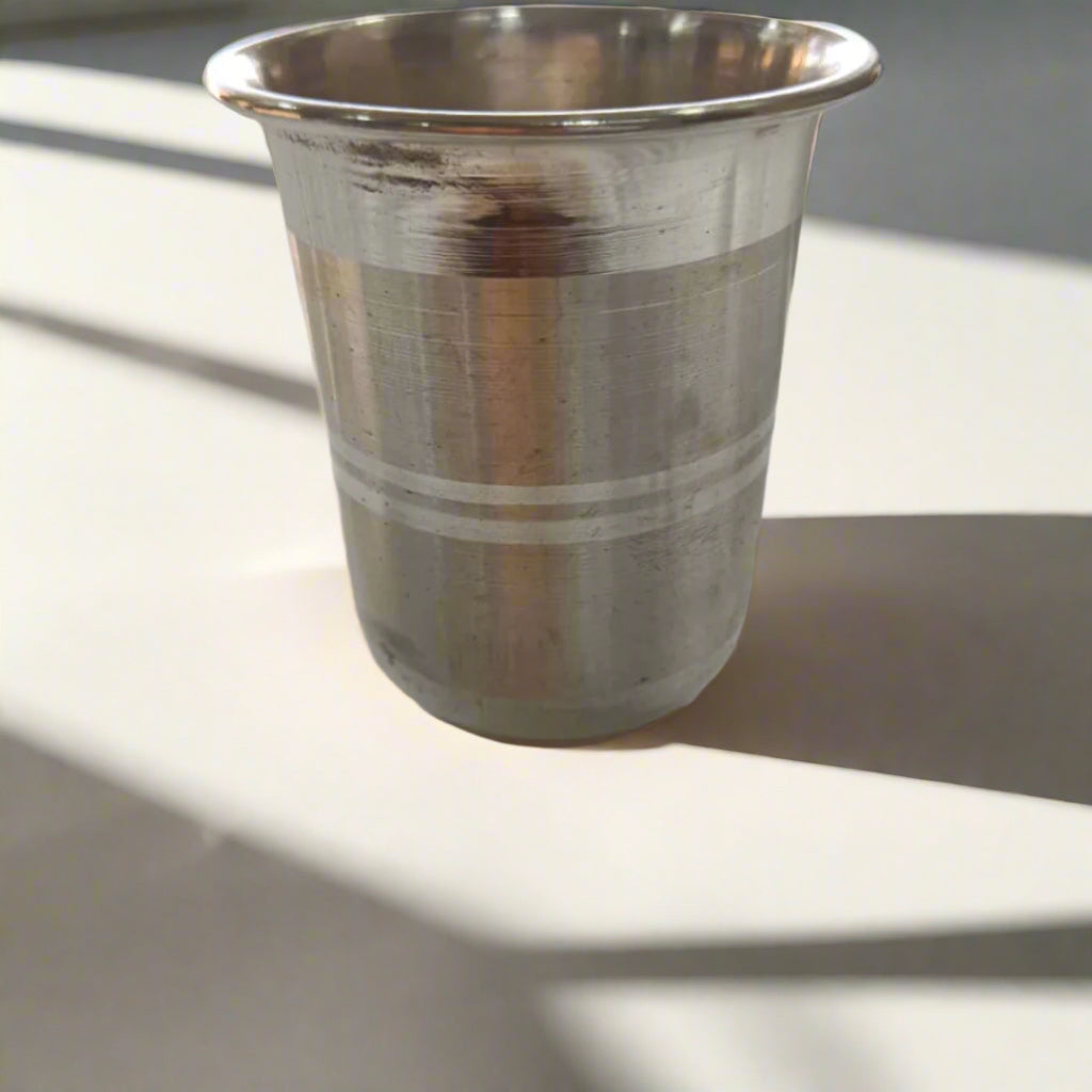 Premium Pure Silver Cup from Anand Jeweller- Handcrafted Sterling Silver
