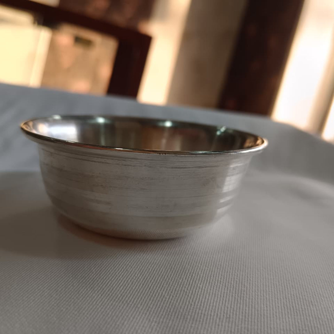 Elegant Pure Silver Bowl